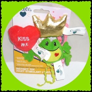 Catnip Cat Toys Frog Prince Theme 3 Pack